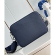 Borsa a tracolla LV Fastline LV Aerogram blu navy M11600