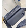 Borsa a tracolla LV Fastline LV Aerogram blu navy M11600