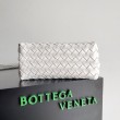 Borse Imitazioni Andiamo piccola di Bottega Veneta agnello intrecciata bianca