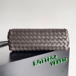 Borsa Bottega Veneta Andiamo piccola East/West agnello intrecciata fondente