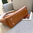 Borsa Bottega Veneta Arco Media Vitello Intrecciato Caramello