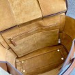 Borsa Bottega Veneta Arco Media Vitello Intrecciato Caramello