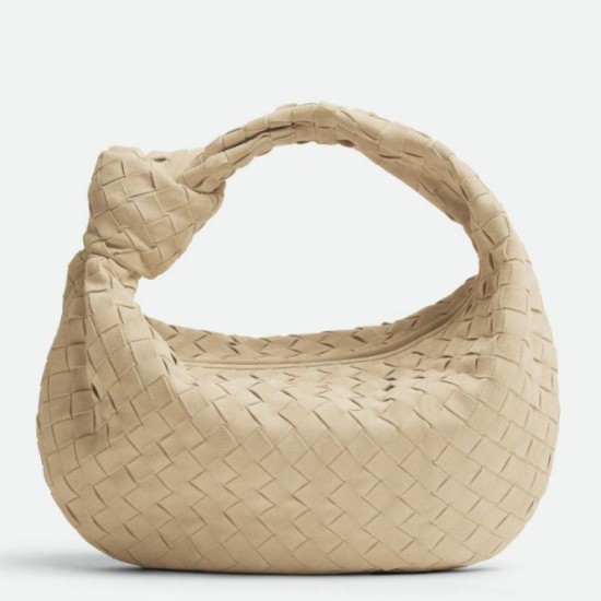 Borsa Bottega Veneta BV Jodie Teen Borsa Porridge vitello scamosciata