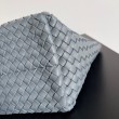 Qualità superiore replica Bottega Veneta Cabat Media Thunder Intrecciato Agnello
