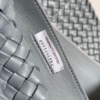 Qualità superiore replica Bottega Veneta Cabat Media Thunder Intrecciato Agnello