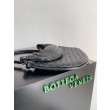 Borsa Replica 1:1 Bottega Veneta Gemelli Media Agnello Intrecciato Nera