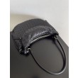 Borsa Replica 1:1 Bottega Veneta Gemelli Media Agnello Intrecciato Nera