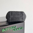 Borse Replica Bottega Veneta Mini Cabat agnello intrecciata nera