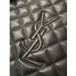 Borsa da viaggio Saint Laurent Es Giant trapuntata nera