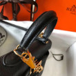 Borsa Hermes Mini Kelly 20cm nera Clemence Borsa Hermes Mini Kelly 20cm nera Clemence