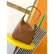 Borsa hobo piccola Saint Laurent Le 5 À 7 Supple marrone