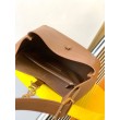 Borsa hobo piccola Saint Laurent Le 5 À 7 Supple marrone