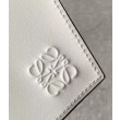 Borse Replica Hobo Puzzle Loewe vitello nappa bianca