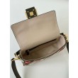 Replica Perfetta media Baguette Fendi tela con ricamo FF multicolore