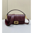 Bora Pari all'originale replica media Fendi Baguette nappa bordeaux FF Bora Pari all'originale replica media Fendi Baguette nappa bordeaux FF
