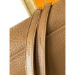 Borse Replica media Saint Laurent Niki a catena agnello martellata sughero scuro