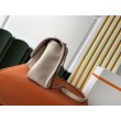 Borsa media Saint Laurent Niki agnello bianca