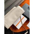 Borsa media Saint Laurent Niki agnello bianca