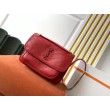 Borsa media Saint Laurent Niki agnello rossa
