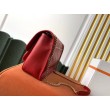 Borsa media Saint Laurent Niki agnello rossa