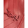 Borsa media Saint Laurent Niki agnello rossa