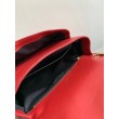 Borsa media Saint Laurent Niki agnello rossa