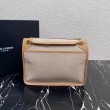 Borsa media Saint Laurent Niki tela di cotone