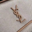 Borsa media Saint Laurent Niki tela di cotone