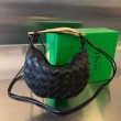 Borse Replica Alta Qualità Mini Bottega Veneta Sardine agnello intrecciata nera