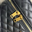 Borse Replica mini Saint Laurent Gaby Vanity agnello nera