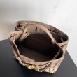 Borsa piccola Bottega Veneta Andiamo Praline Intrecciato agnello