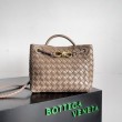 Borsa piccola Bottega Veneta Andiamo Praline Intrecciato agnello