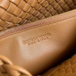 Borsa piccola Bottega Veneta Cobble Caramello Intrecciato 