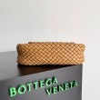 Borsa piccola Bottega Veneta Cobble Caramello Intrecciato 