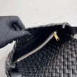 Imitazioni borse griffate piccola Bottega Veneta Cobble Intrecciato nero