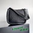 Imitazioni borse griffate piccola Bottega Veneta Cobble Intrecciato nero