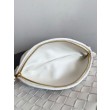 Bora Pari all'originale replica piccola Bottega Veneta Gemelli agnello intrecciata bianca