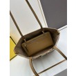 Bora Pari all'originale replica piccola Roll Tote Fendi tela con ricamo FF multicolore