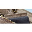 Bora Pari all'originale replica piccola Roll Tote Fendi tela con ricamo FF multicolore