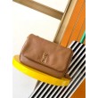 Borse Replica piccola Saint Laurent Jamie 4.3 agnello marrone