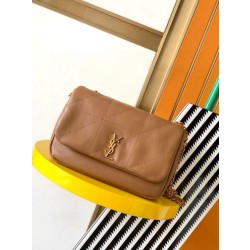 Borse Replica piccola Saint Laurent Jamie 4.3 agnello marrone