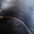 Borsa piccola Saint Laurent Loulou matelassé noir