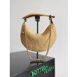 Borsa piccola Sardine di Bottega Veneta con catena rafia naturale