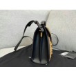 Borsa Saint Laurent Cassandra Mini Top Handle rafia