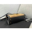 Borsa Saint Laurent Cassandra Mini Top Handle rafia
