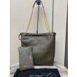 Borse Imitazioni Saint Laurent Jamie 4.3 Pochon agnello verde kaki