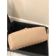 Borsa Saint Laurent Loulou media matelassé beige
