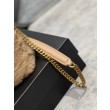 Borse Firmate Replica Saint Laurent Loulou piccola montone beige