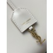 Borsa Saint Laurent Mini Toy Shopping vitello bianca