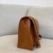 Borsa Saint Laurent Niki media vitello marrone